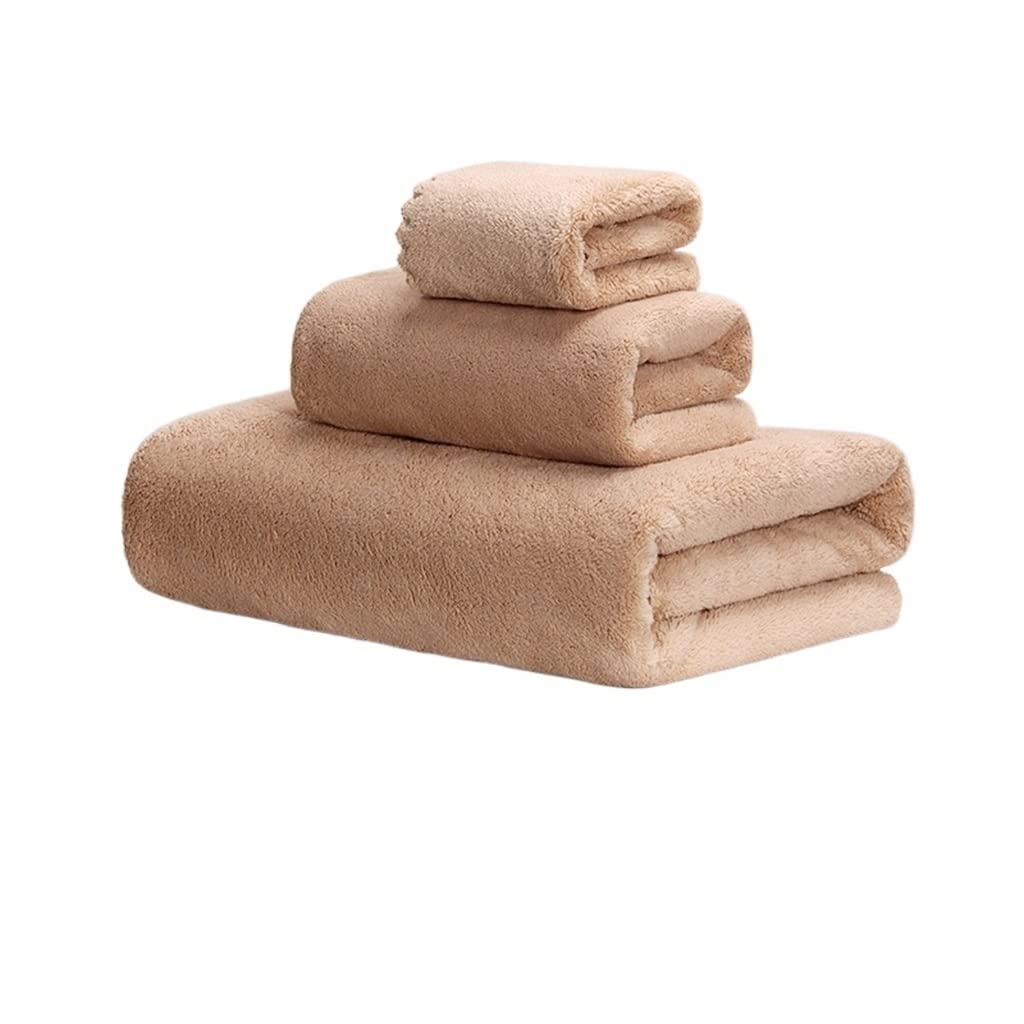 Serviette de bain en velours de neige | Ensemble de 3 pièces pour toute la famille