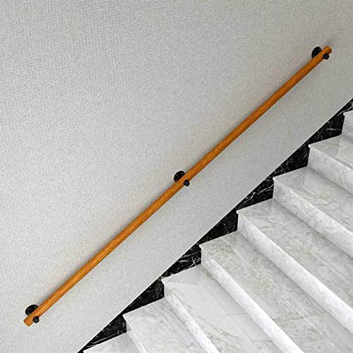 50-600cm 手すり -完全なキット。松の手すり、無垢材の安全レール、屋内の滑り止め階段の手すり、ヴィラ、バー、階段に適しています (Size : 600cm)