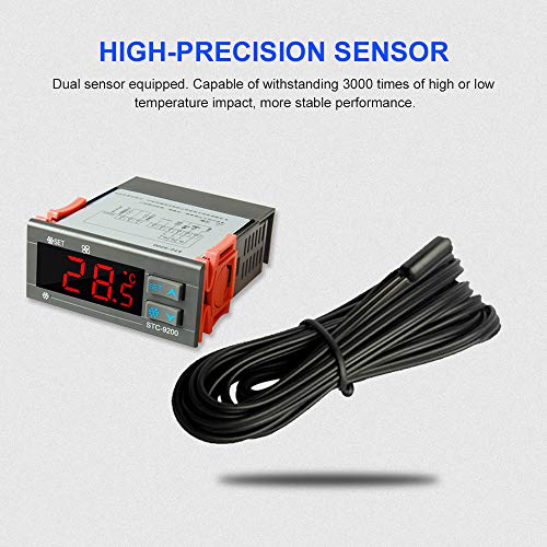 Cuculo Controlador digital de temperatura 220V integrado controlador de resfriamento/degelo/sopro el