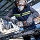 Bosch 1x PRO Steel Longlife Topfbürste, gezopfter Draht für kleine Winkelschleifer und M14-Gewinde (für Stahl, Ø 75 mm, Professional Zubehör Kleiner Winkelschleifer)