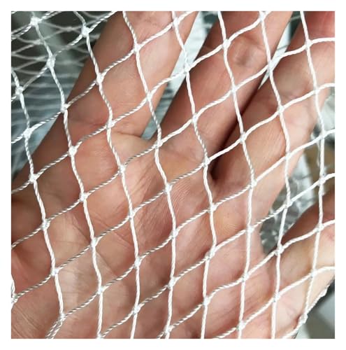 Malla antipájaros de Nailon de 2 m x 5 m, 12 hebras, Malla Suave, Valla de jardín para protección de Cultivos y Seguridad de Mascotas (Perros, Gatos, gallinas). Eficaz contra la Vi
