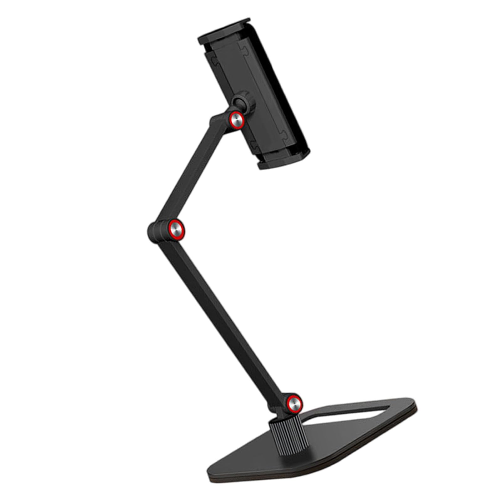 yanzunlrn Aluminium Adjustable Desk 360 Degree Rotating Tablet Stand Foldable Phone Holder Ergonomic Monitor Stand Arm Lightweight Monitor Holder