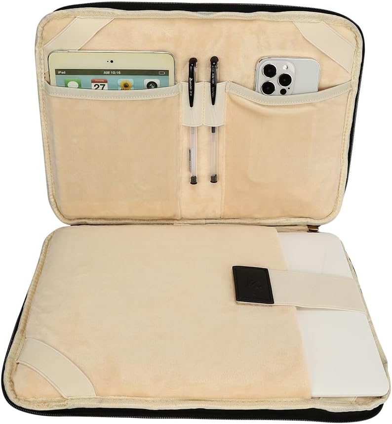 SANDY LISA 14 inch Laptop Sleeve, Work-In Laptop Sleeve with Extra buttery soft lining to protect your laptop