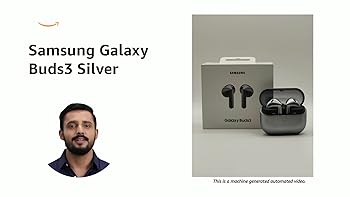 Samsung Galaxy Buds3 Silver True Wireless Stereo in-Ear USB Type-C