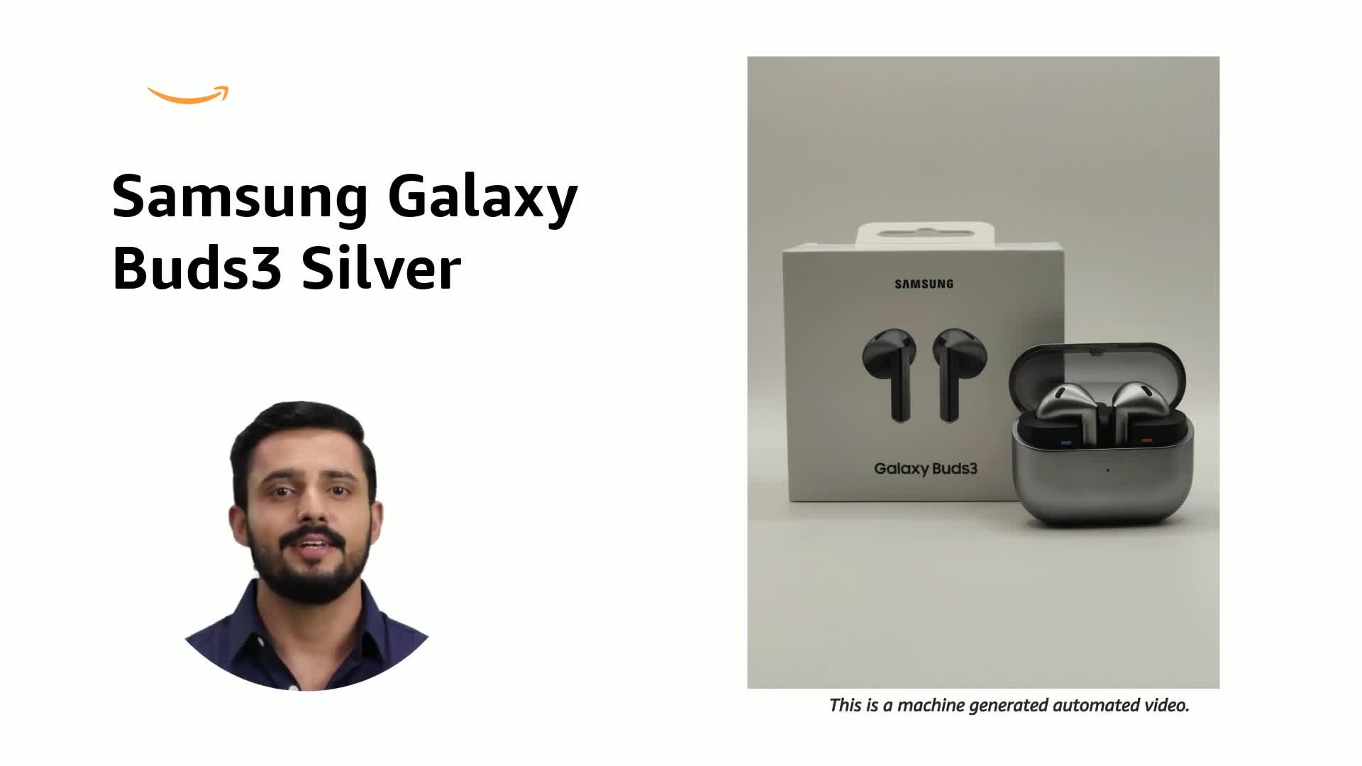 Samsung Galaxy Buds3 Silver True Wireless Stereo in-Ear USB Type-C