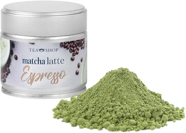 Matcha Latte Espresso 30g - Té Verde con Sabor a Café para Smoothies y Recetas