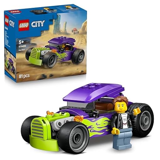 LEGO City Deportivo Clásico - Coche de Juguete con Techo Descapotable y Minifigura de Conductor - Kit de Maquetas para la Motricidad Fina - Regalo de Cumpleaños para Niños de 5+ Años - 60485 | Ya disponible en tu tienda friki favorita! En mundofriki.es!