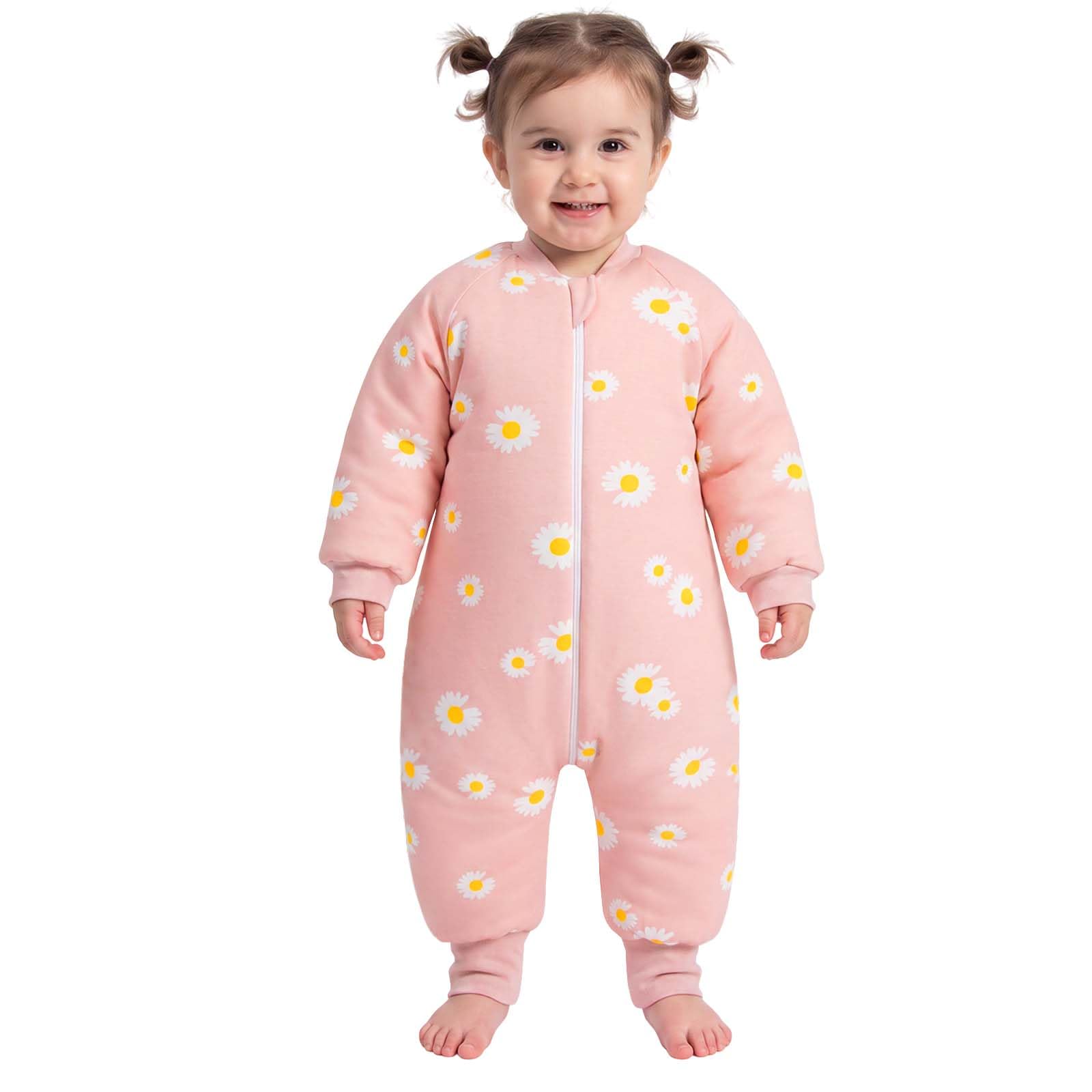 TURMIN 2.5 Tog Baby Sleeping Bag with Legs, Toddler Sleep Sack 1-3 Years