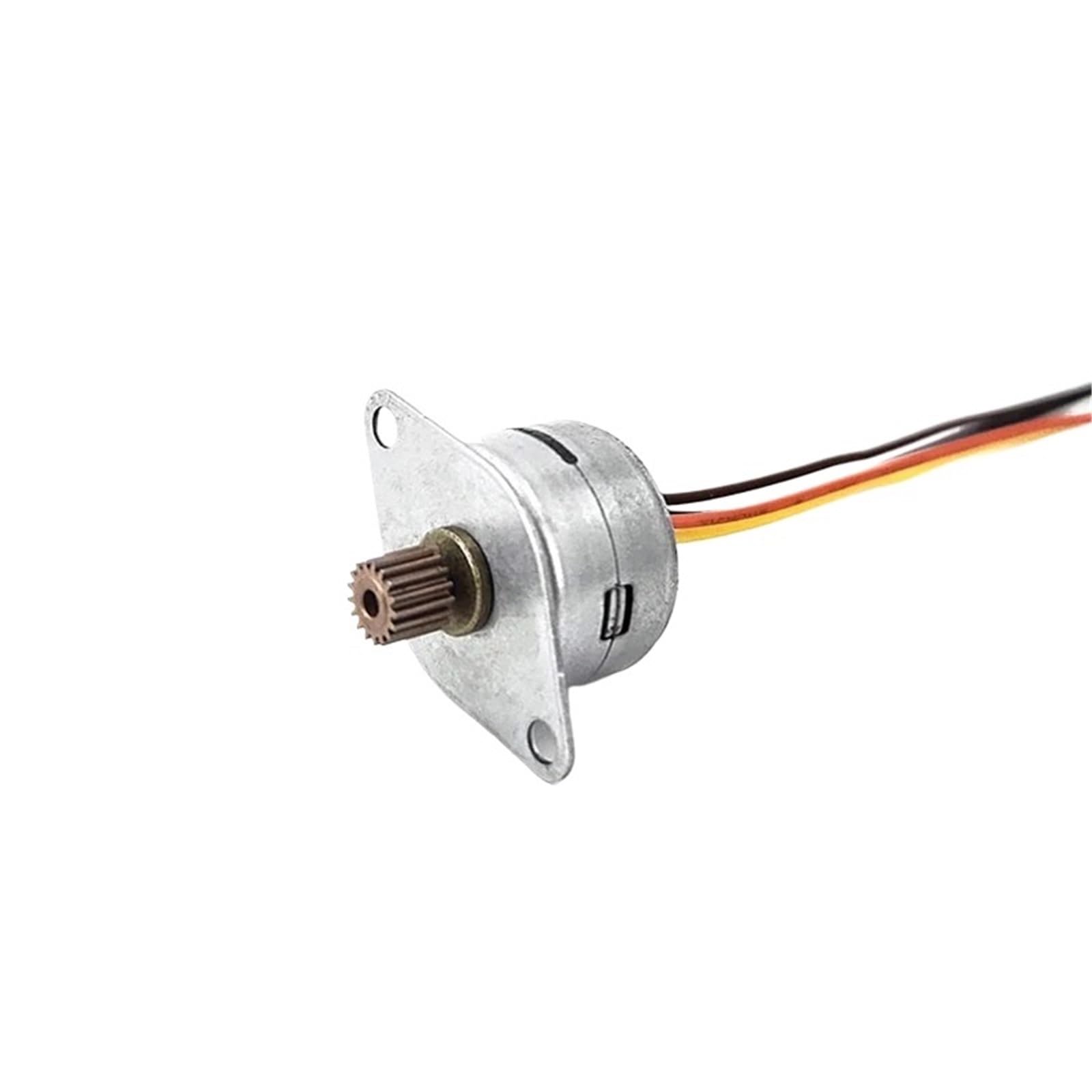 TQSKA 15BY25 15mm Round Stepper Motor 2-Phase 4-Wire Micro Stepping Motor with 17T Copper Gear