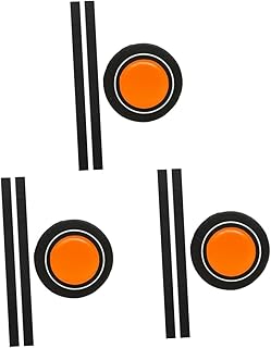 INOOMP 3 Sets Wall Target Boxing Target boxing wall mat boxing training tool wall mounted boxing bag pu leather wall mount kicking pad wall punching pad for boxing wall punching bag round