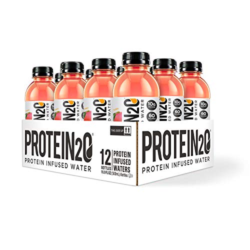 Protein2o Low-Calorie Protein Infused Water, 15g Whey Protein Isolate, Wild Cherry (16.9 Ounce, Pack of 12) & Low Calorie Protein, 10g Whey Protein Isolate, Peach Mango (16.9 Oz, Pack Of 12) - Image 7