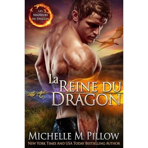 La Reine du Dragon Audiolibro Por Michelle M. Pillow arte de portada