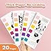 Paint with Water Coloring Books for Kids, Pocket Mess Free Watercolor Painting Kit, Water Color Paint Set Arts and Crafts Gift for Girls Ages 4 5 6 7 8+, Travel Activity Toy - Cartoon