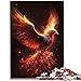 Produktbild Puzzle für Erwachsene Feuriger Phönix, 1000-teiliges Puzzle für Kinder ab 12 Jahren. Papppuzzles. Tolles Geschenk für Erwachsene. Größe: 26 x 38 cm