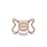 Suavinex Zero Zero Silicone Baby Pacifier w/SX Pro Physiological Pacifier Nipple (-2-2M), Light