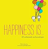 Happiness Is . . . 20 Notecards and Envelopes (Pick Me Up Gifts, Cheerful Greeting Cards)