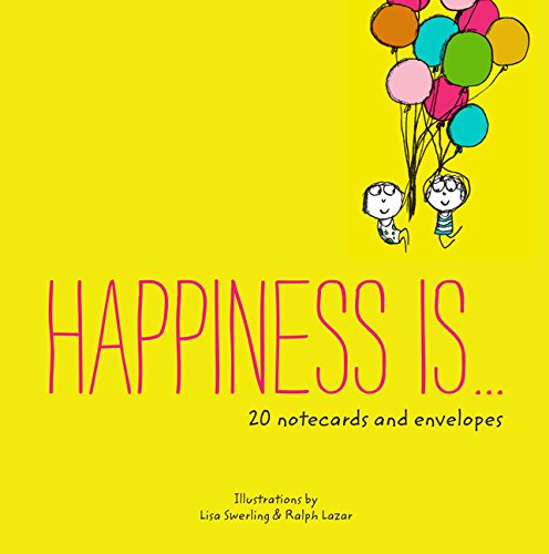 Happiness Is . . . 20 Notecards And Envelopes (Pick Me Up Gifts, Cheerful Greeting Cards) #TOP7