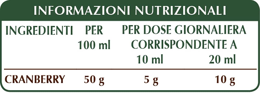Dr Giorgini Cranberry Estratto Integrale - 200 ml