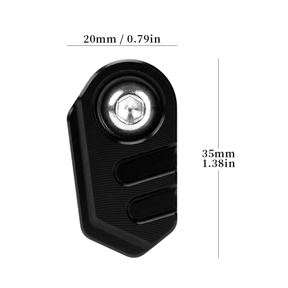 Protecteur Capteur ABS Moto - Pour Honda CB750 Hornet (2023-2025) Et Forza 750 (2021-2023) - Aluminium 6061 Anodisé - Or - 12
