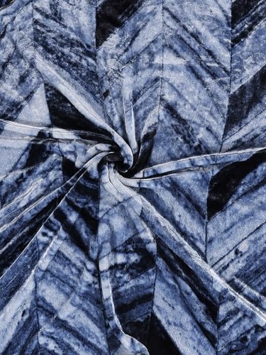 Image of Monte Carlo Double Bed Heavy Winter Blanket Denny 1 Ply PVC Pack 600 GSM | 3.2 KG (240x220 CM), Royal Blue