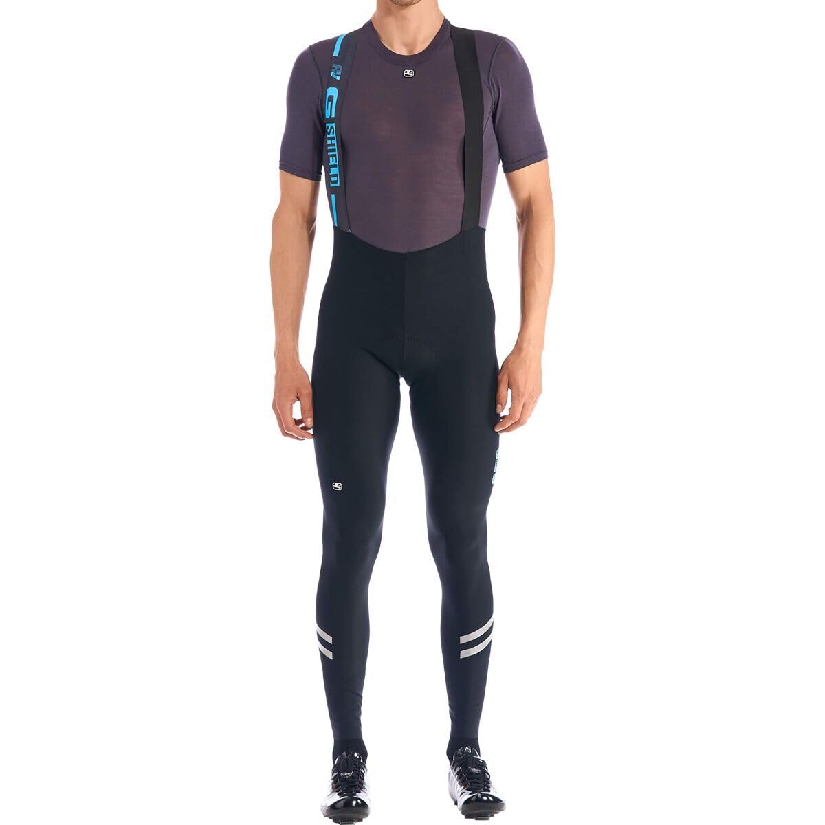 Giordana Men's G-Shield Thermal Cycling Bib Tights, Black, XL