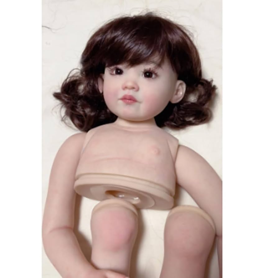 Amazon | Meeler リボーンドール 75cmリアルな黒い瞳の黒髪の