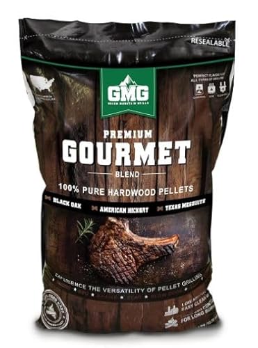 Green Mountain Grills Gourmet BBQ Pellet Blend of Black