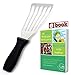 Stainless Steel Fish Spatula, Professional Slotted and Angled Turner, Kitchen Tool, Brilliant Seafood and Baking Cooking Utensil, with 6.5 Inch Blade, Comfortable Ergonomic Handle