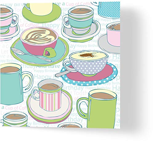 Wuzci Carte d'anniversaire « Happy Birthday Let's Get Together Soon » Cover