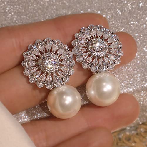 Boucles d'oreilles argent 925 perles de culture d'eau douce - 2