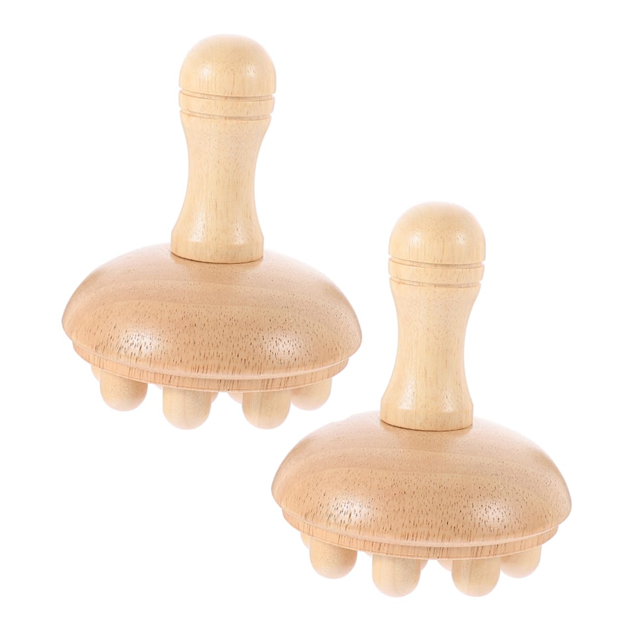 2stücke Holz Massage Kamm Mit Breiten Zähnen Für Kopfhaut Handheld Naturholzkamm Als Kopfmassagekamm Robust Und Bruchfest Für Haarbehandlung Und Durchblutungsförderung