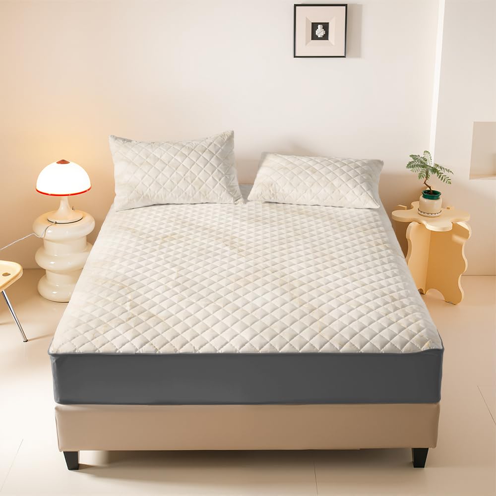 Morbuy Alèse Imperméable Matelassée (Golden Cloud 8,200x220cm)