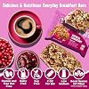 Cooper Street Granola Bakes Oatmeal Cranberry - 2oz Big Oatmeal Granola Bars - Good Source of Fiber & Whole Grains - Soft Baked Breakfast Oat & Seeds Bars - Nut & Dairy Free, School Safe - 10 Pack