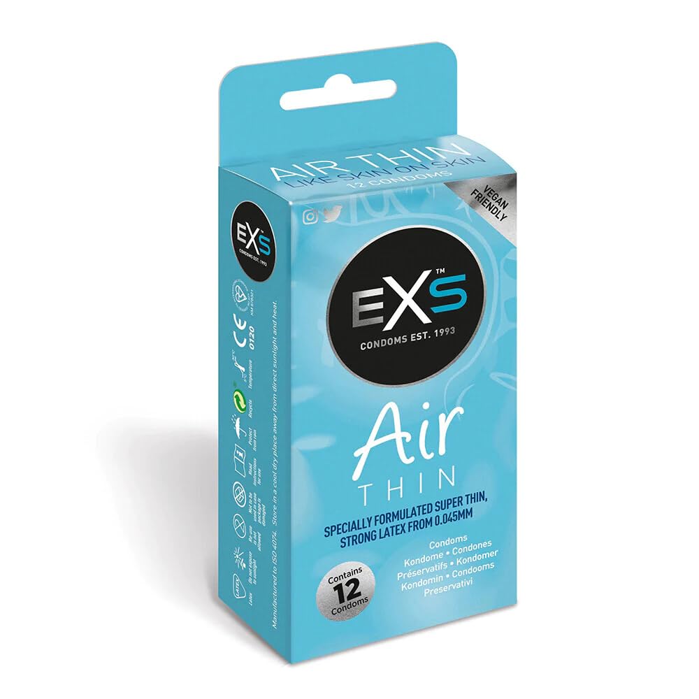 Exs Naturlatex-Uni-Farbe Air Thin - 12 Kondome