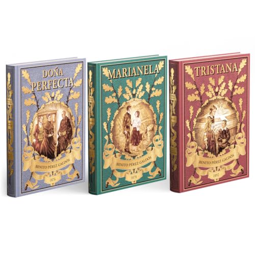 Pack Biblioteca Pérez Galdós, Novelas I. Contiene 3 libros: Tristana y La razón de la sinrazón, Marianela y La sombra y Doña Perfecta: II (RBA Coleccionables)