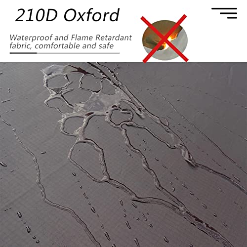 Piramide Hot Tent Outdoor Camping Waterdichte Tipi Tent 1 Persoon Tipi Tent Winter Kachel Tent met Sneeuw Rok - Afbeelding 3