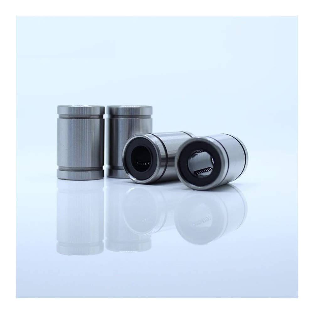 HYUJNAFZR Linear Bearing 4 Pcs LM10UU Linear Motion Bearings 101929 mm LM10 LM 10mm Standard Linear Bearing LM10 UU Linear Ball Bearings