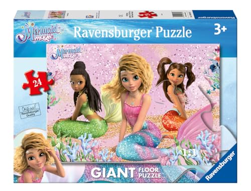 Ravensburger - Puzzle Giant 24 pièces - Nerissa, Merlinda et Sasha