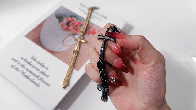 Pulsera OIDEA Ankh Egipcia para Hombre Acero miniatura 7