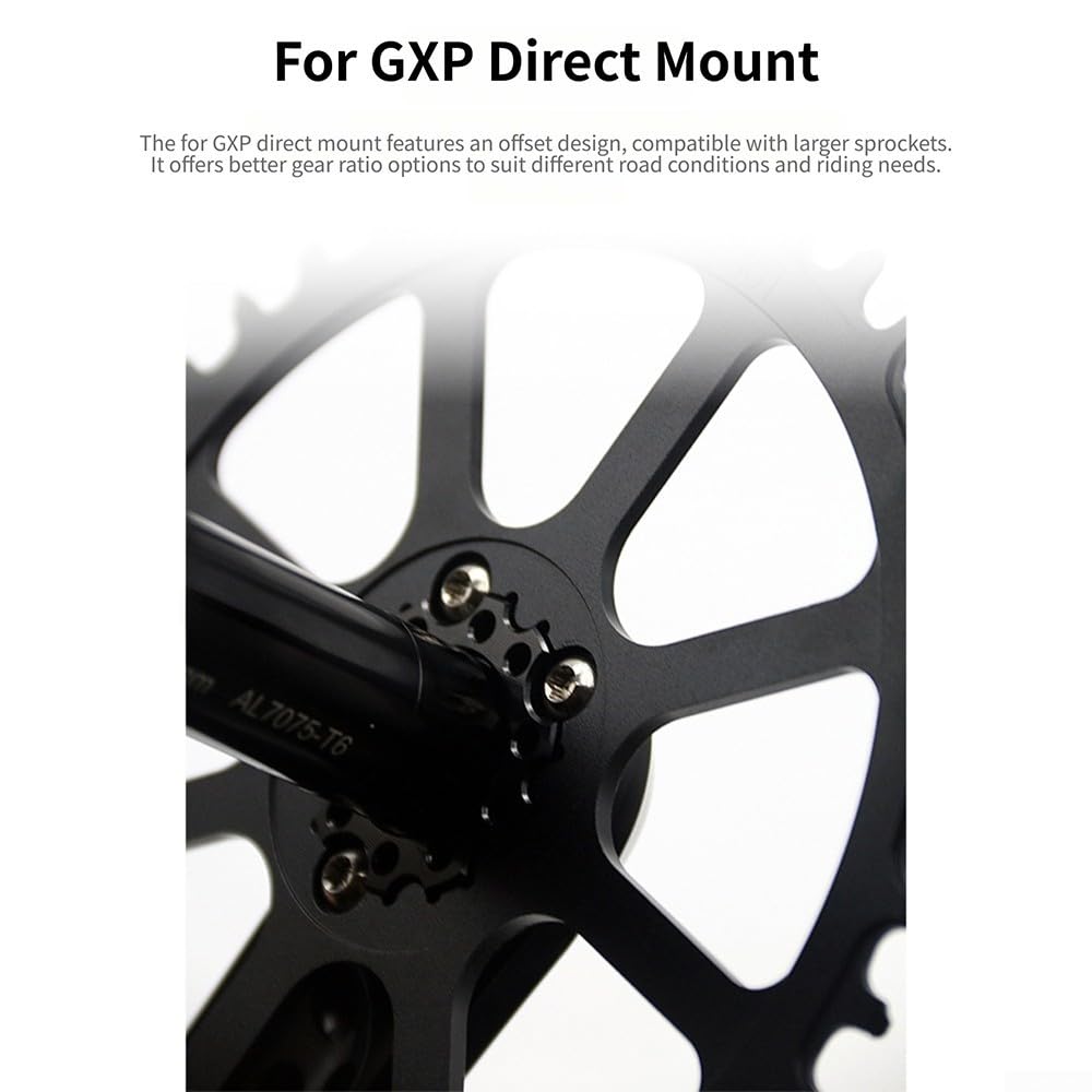 Bielas Road CNC 7075-T6 24mm para gxp Direct Mount 3 Pernos Bielas