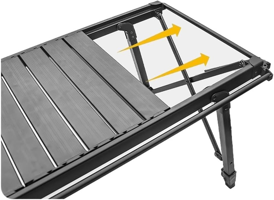 JSEIAJB Outdoor Table Aluminum Alloy Portable Barbecue Table Chair Folding Table Barbecue Oven