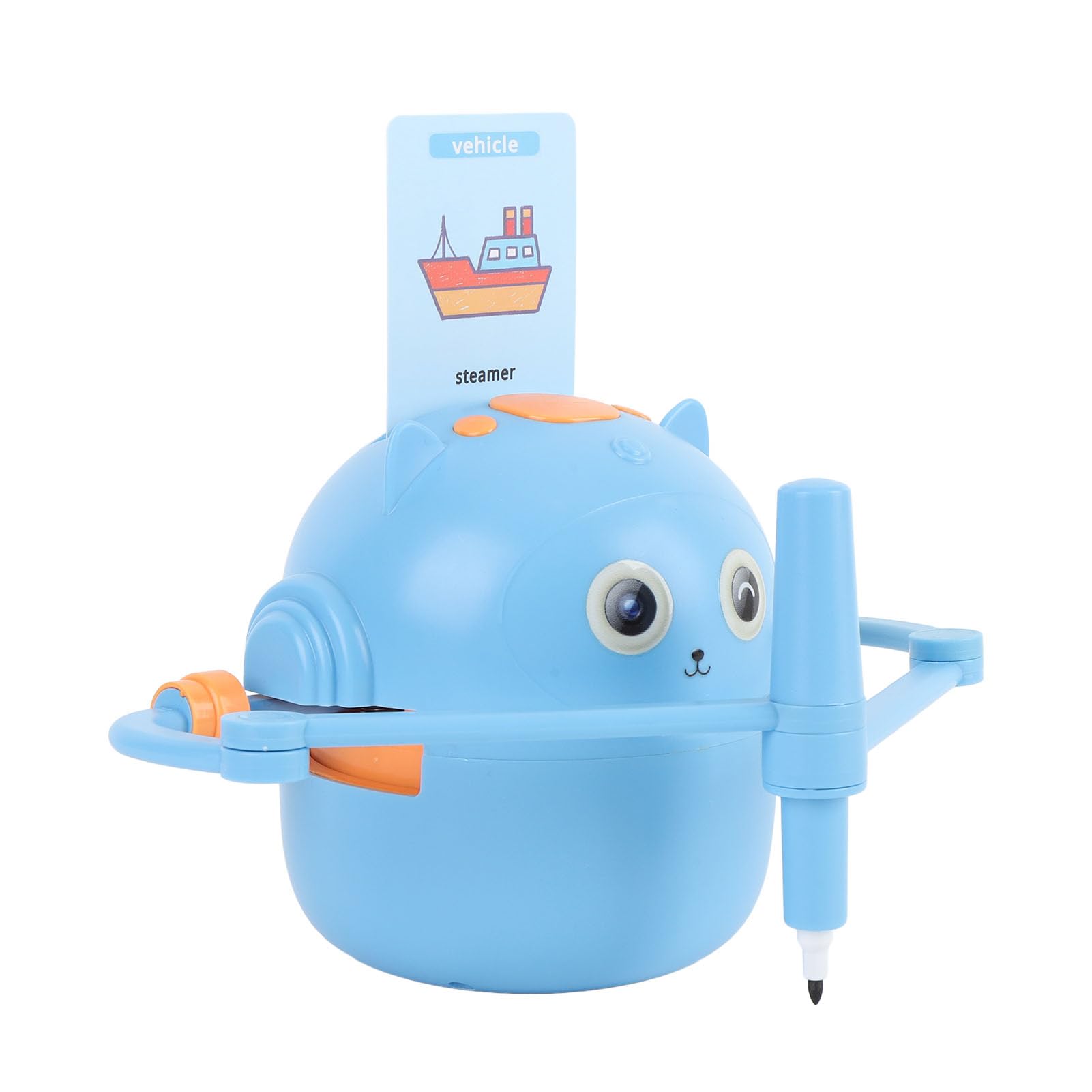 Strumento di Apprendimento Educativo per Robot da Disegno Interattivo per Bambini con 2 Penne e 100 Fogli di Carte