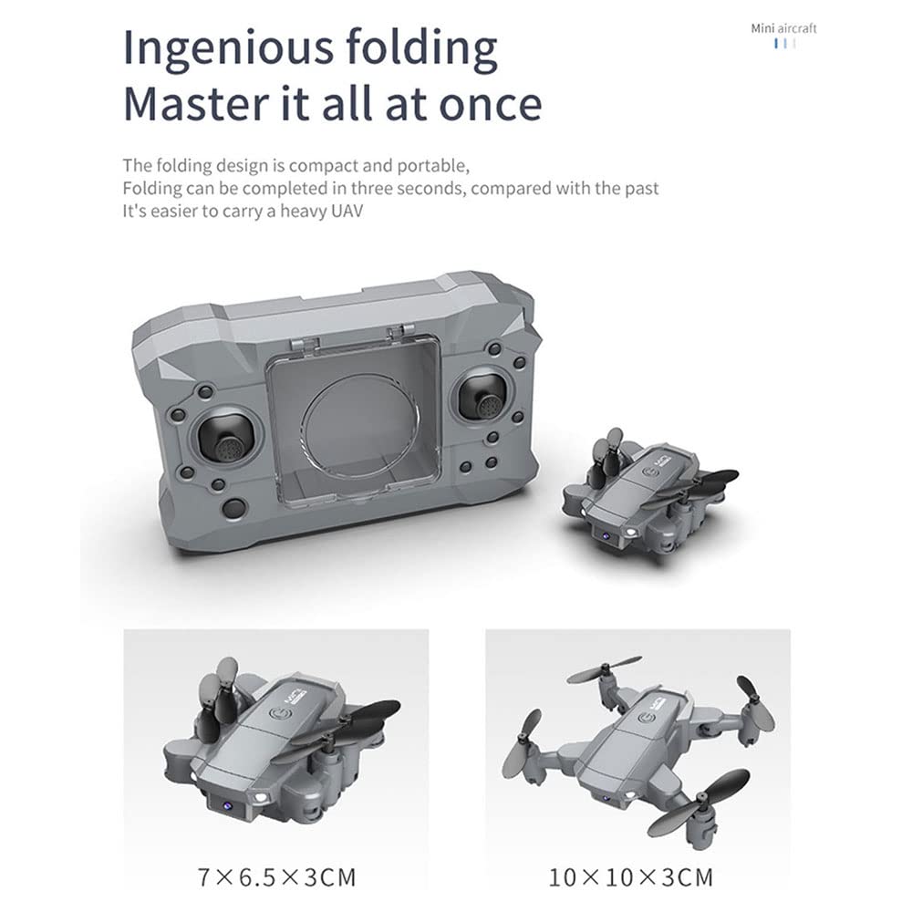 FPV RC Drone with 4k HD Camera Live Video 120°Wide-Angle WiFi Quadcopter with Sensor Voice Control Gesture Control Altitude Hold Headless Mode 3D Flip 2 Batteries