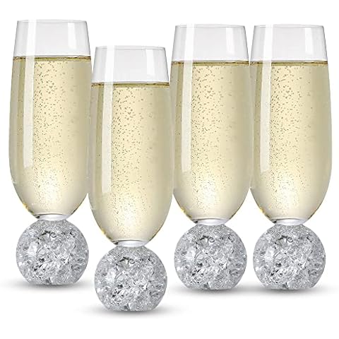 Hanjue Champagne Flutes Set of 4 Cover