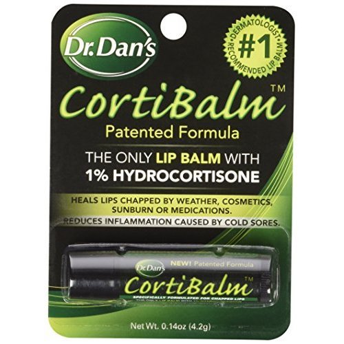 Buy Dr. Dans Cortibalm Lip Balm for Chapped Lips, 3 Count Online at Low