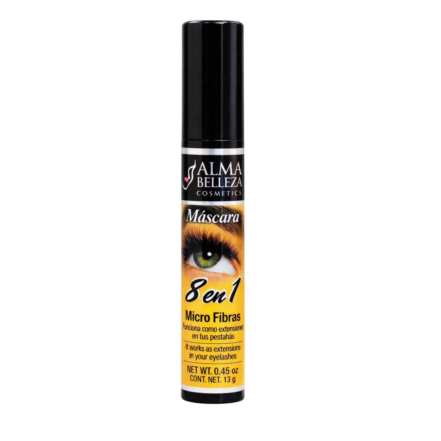 Amazon.com : Alma Belleza 8-in-1 Mascara with Micro Fibers