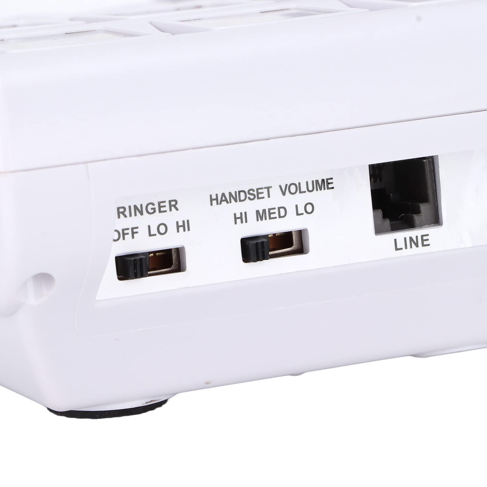 Picture Care Teléfono Con Cable Para Personas Mayores, 80 DB Con Cable, Teléfonos Fijos De Botones Grandes Con Altavoz, Teléfono Con Cable Para Personas Mayores Con Botones Grandes Y Pantalla Grande P