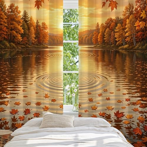 Rideaux occultants nature rustique pour salon et bureau - 5