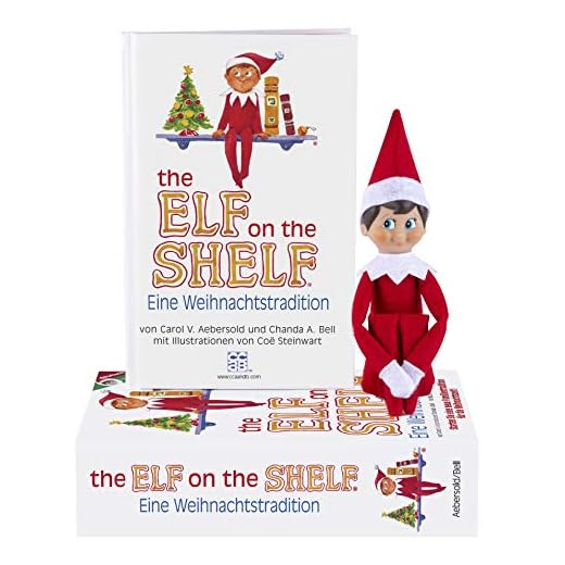 The Elf on the Shelf, una tradición navideña/Tradición Alemana de los niños en Navidad/Niño Elfo, versión en alemán