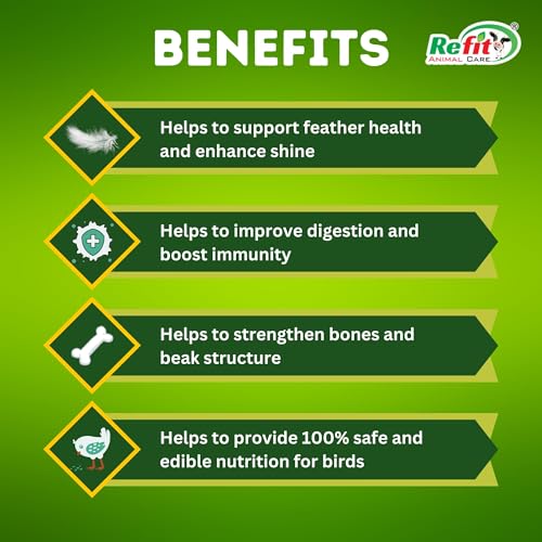 Image of REFIT ANIMAL CARE Foxtail Millet for Birds | Kangni Seeds | Bird Food 450 gm, Millet Meal